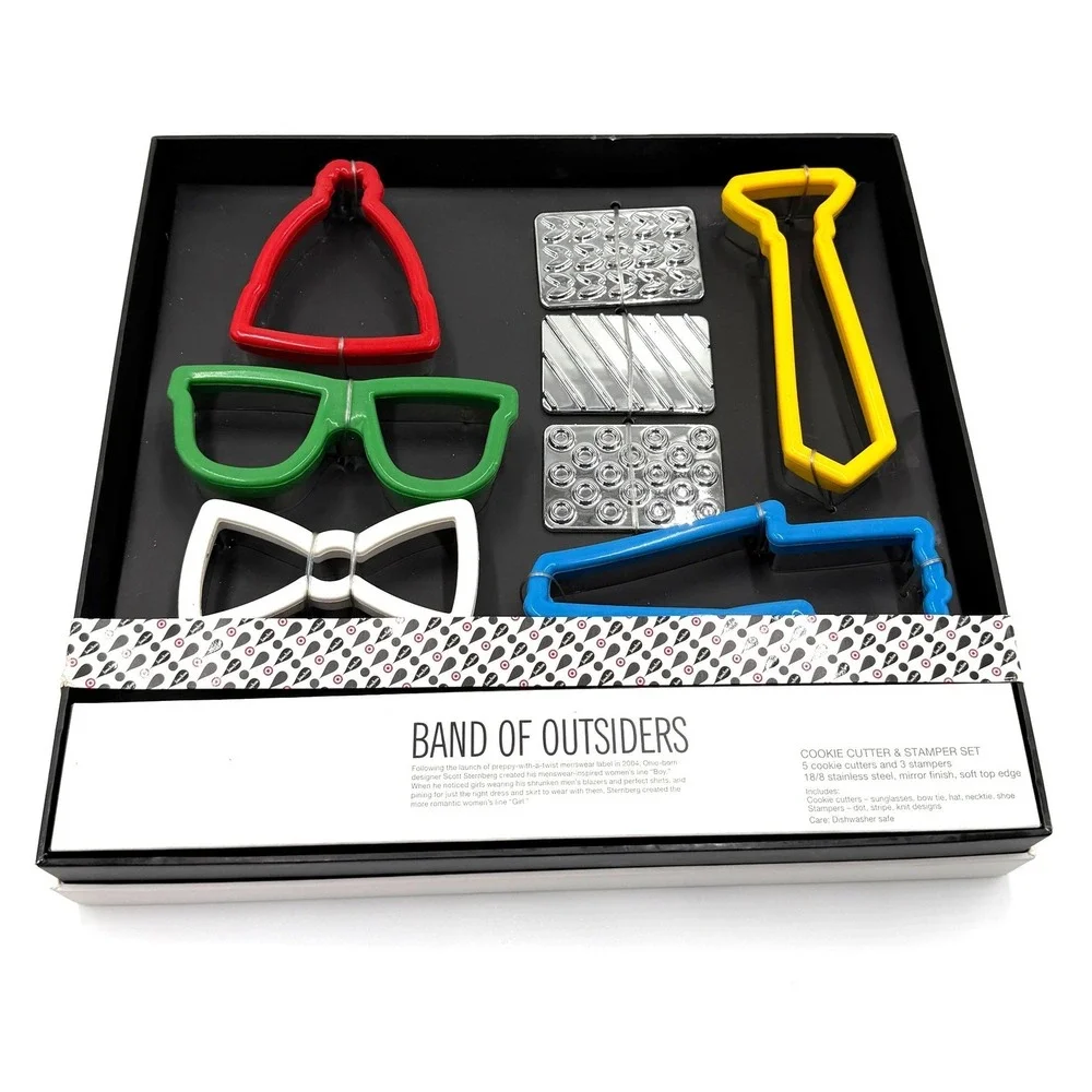 Band of Outsiders Cookie Cutter & Stamper Set OS Multicolor 2004-2015